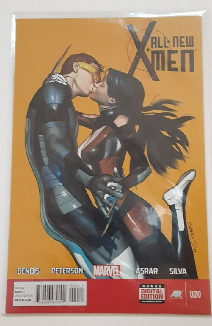 All NEW X-MEN #20 X-23 CYCLOPS KISS COVER VARIANT MARVEL COMICS
