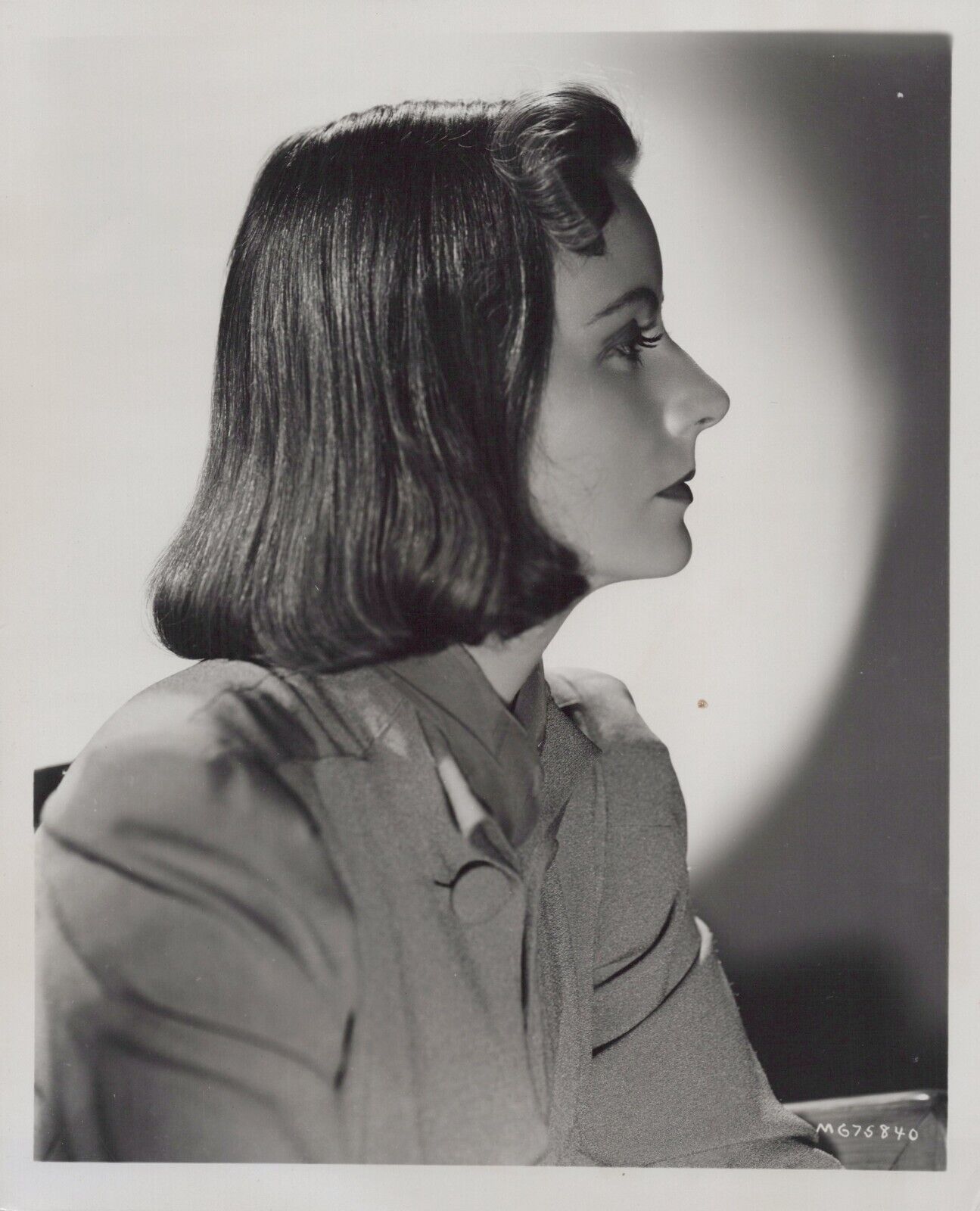 Greta Garbo (1950s) ❤🎬 Hollywood Beauty - Stunning Portrait Vintage Photo K 417