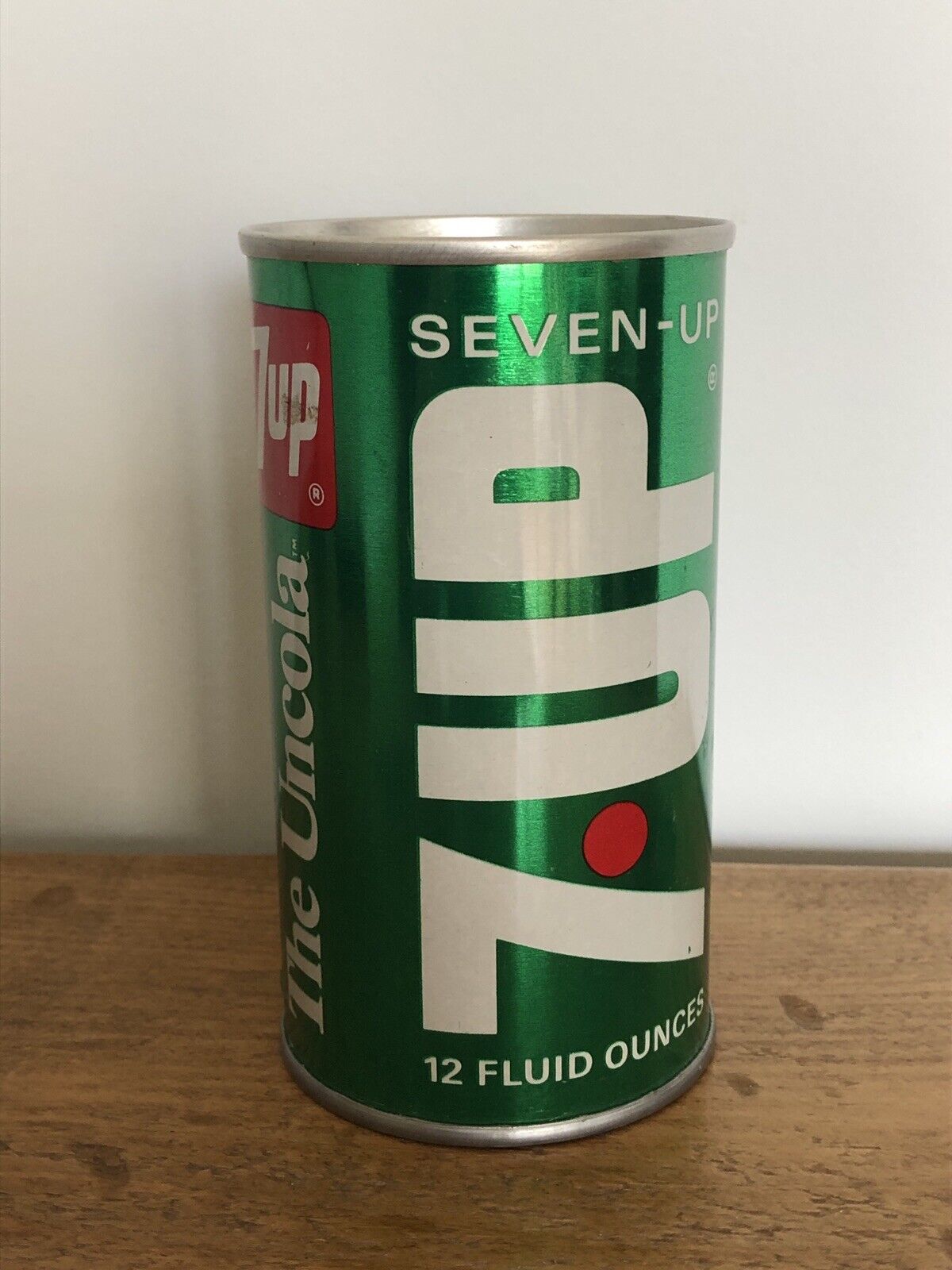 7-Up MUSIC BOX Musical Soda Can Vintage 1970s Seven-UP Uncola Kramer Products