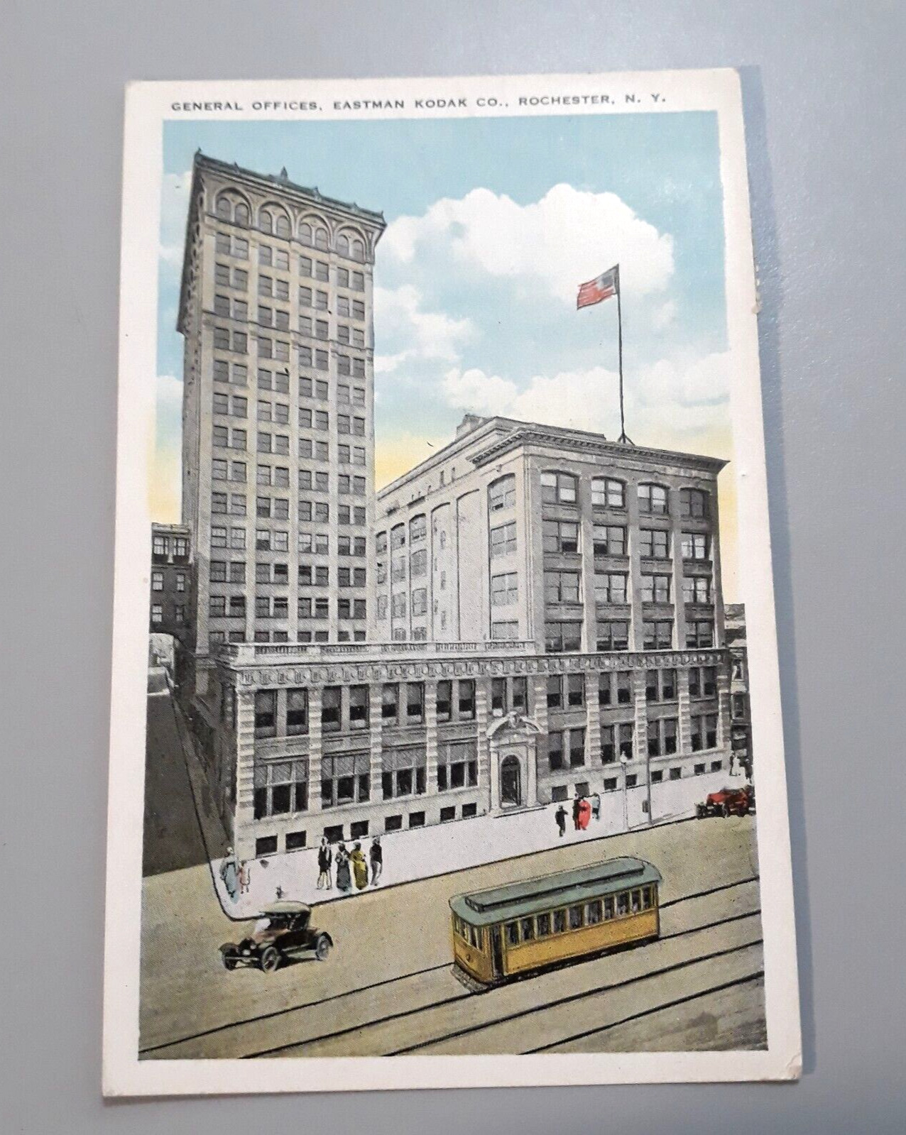 Vintage 1926 Postcard Rochester NY - General Offices Eastman Kodak Co