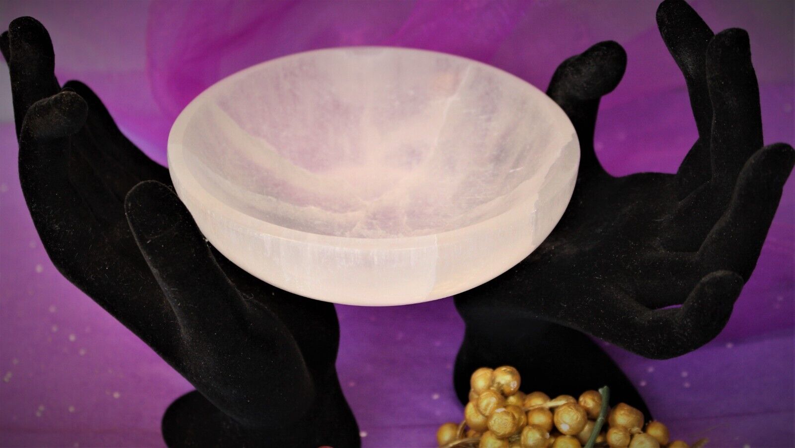 Selenite Charging Bowl, Hand Crafted/ Beautiful