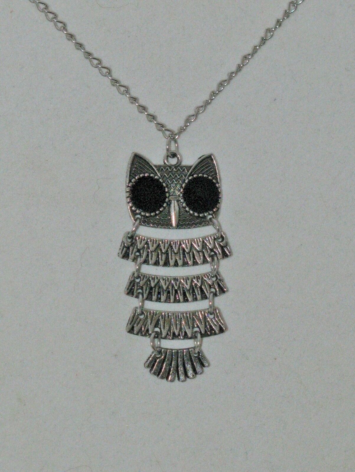 Handmade Necklace OWL Tribal OA Regalia Pow Wow  N234