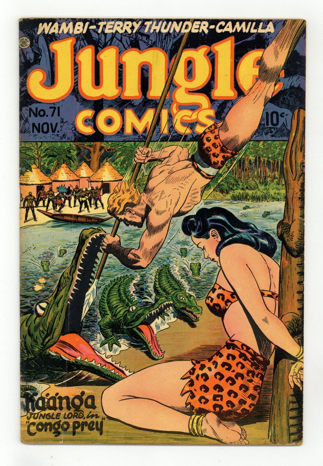 Jungle Comics #71 GD/VG 3.0 1945