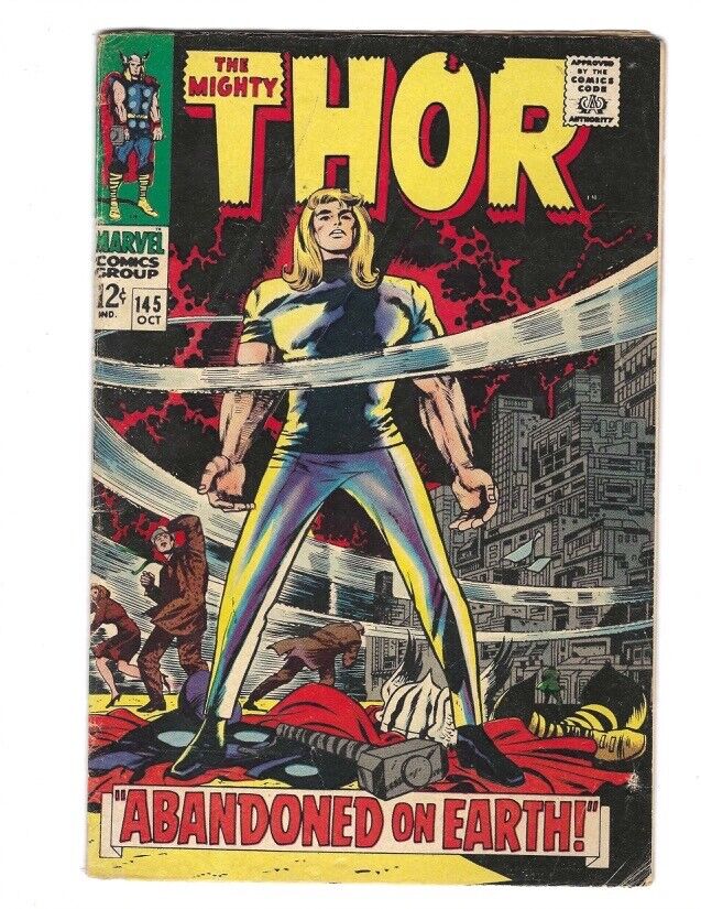 Thor #145 Marvel 1967 VG+ or better Circus Of Crime Jack Kirby Combine Shipping