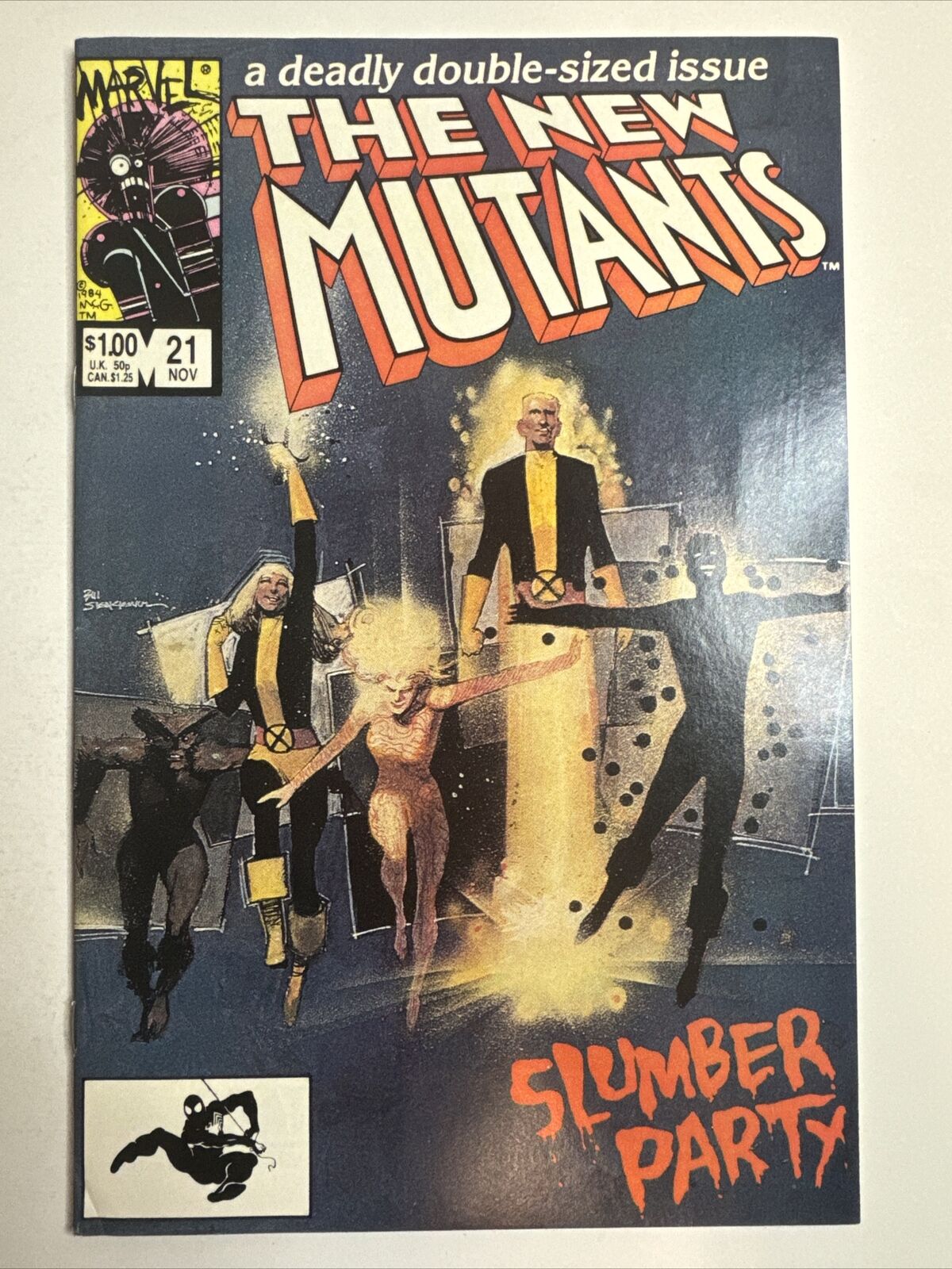 New Mutants #21: “Slumber Party” Marvel 1984 VF