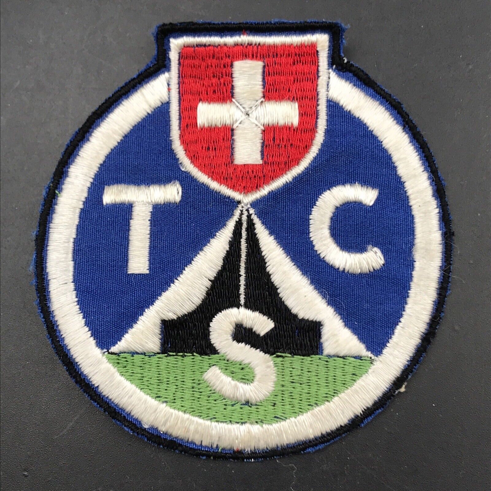 Vintage TSC Touring Club Suisse Patch Car Club 3\