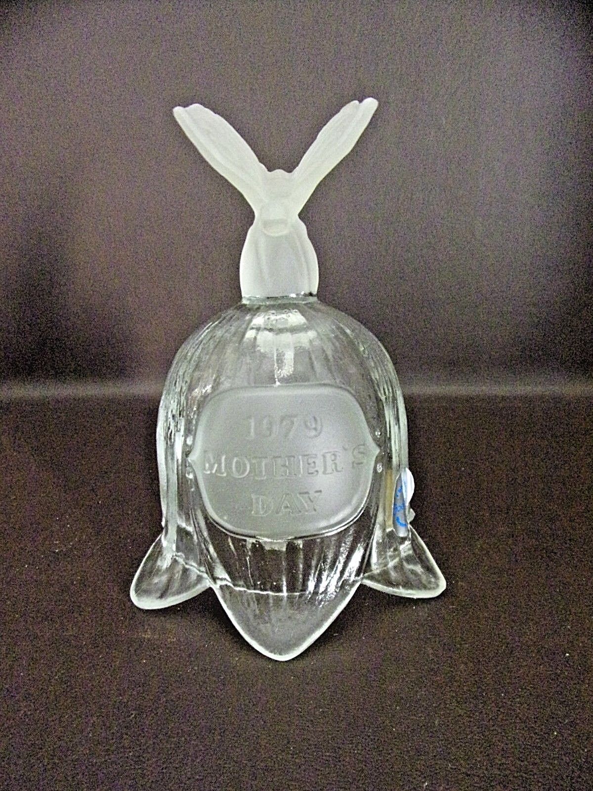 Vintage 1979 Goebel Mother\'s Day Crystal Glass Bell NIB 