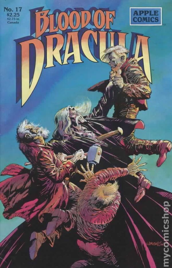 Blood of Dracula #17 FN 1990 Stock Image