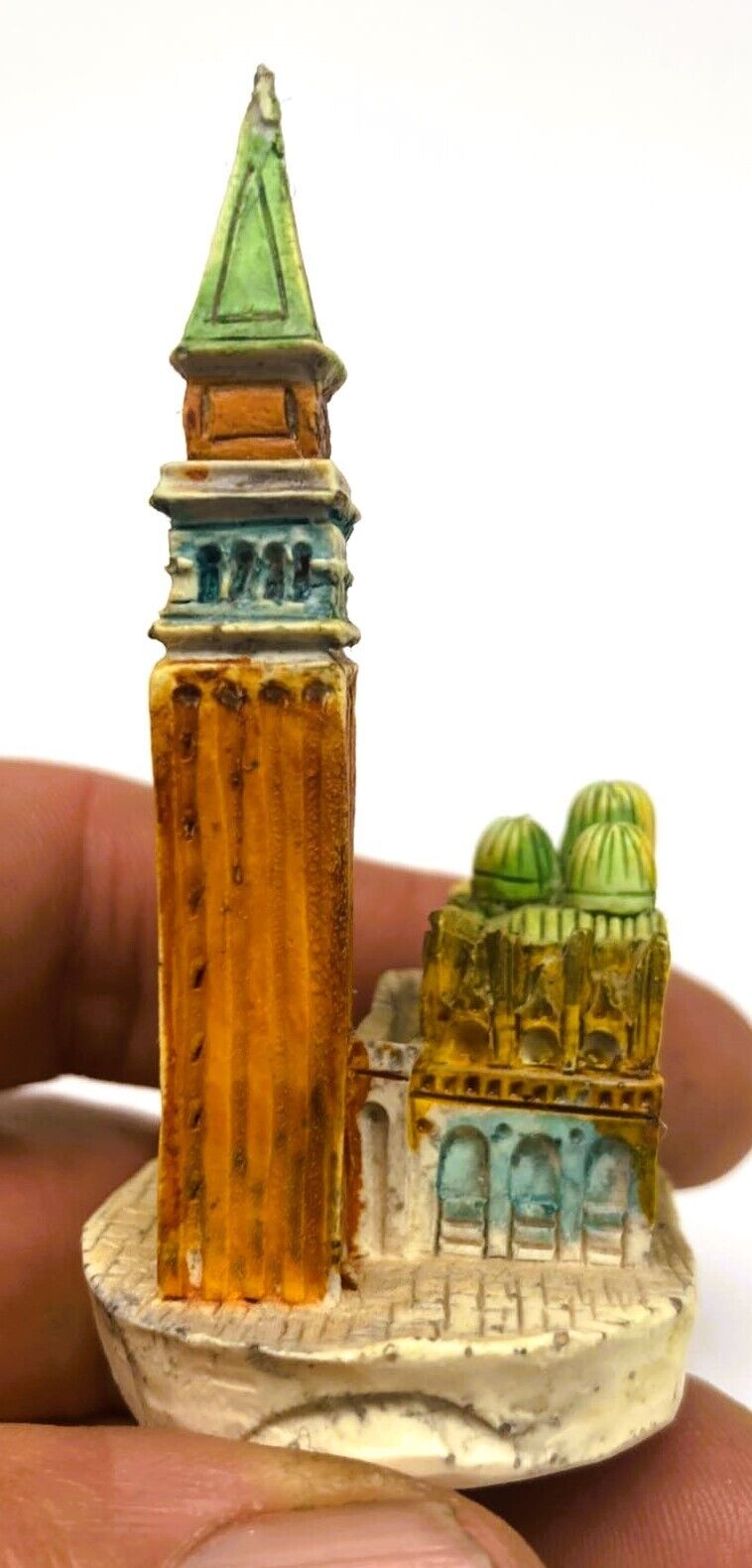 Venice Italy Miniature Figurine, Mini Italy Souvenir, Hand-Painted, Made in Ital