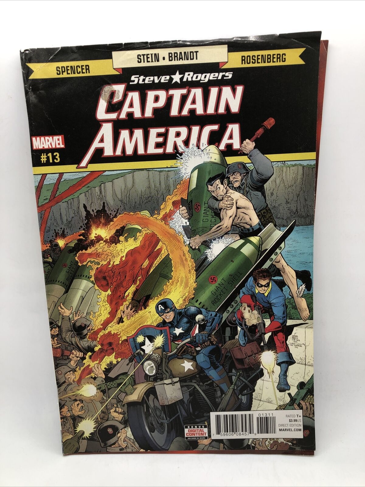 Captain America Steve Rogers #13 Comic 2017 - Marvel Comics - Avengers Iron Man