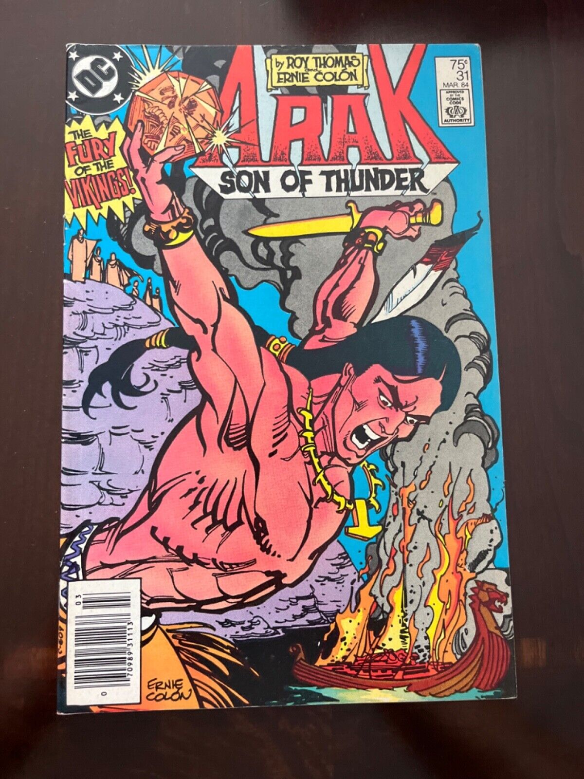 Arak: Son Of Thunder #31 (DC, )1984 VF