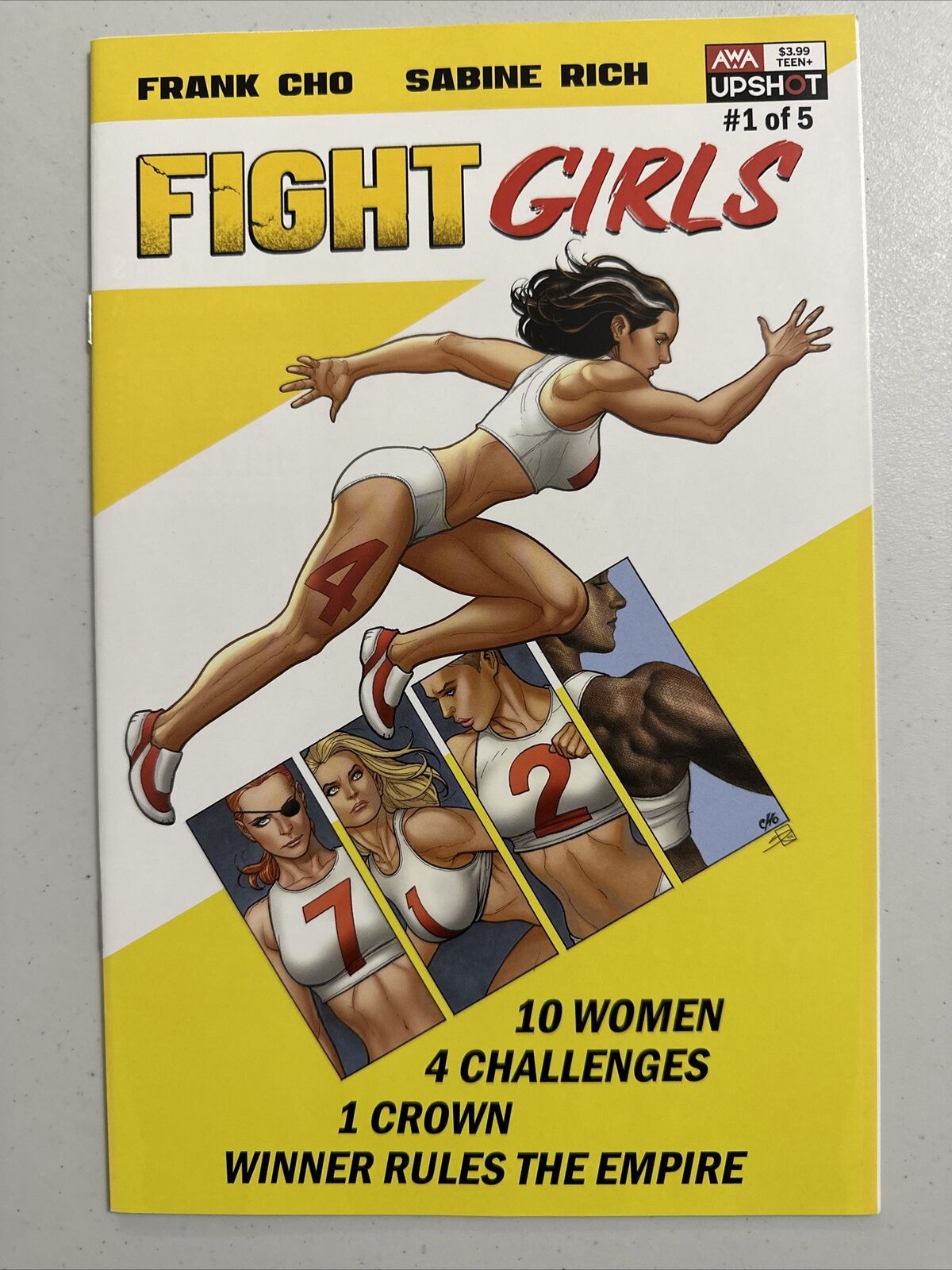 Fight Girls #1 Frank Cho AWA Comics HIGH GRADE COMBINE S&H
