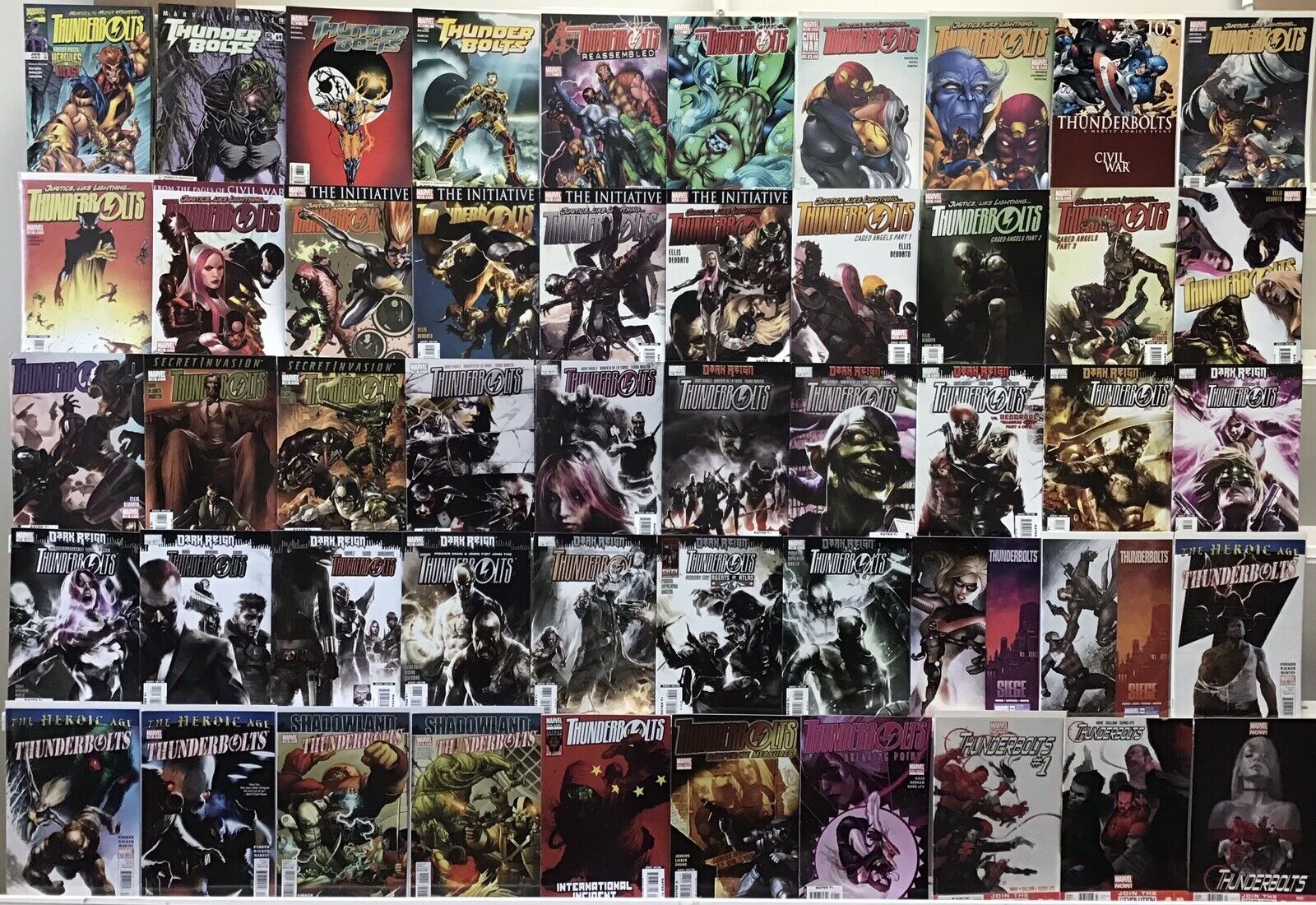 Marvel Comics- Thunderbolt - Comic Book Lot Of 50