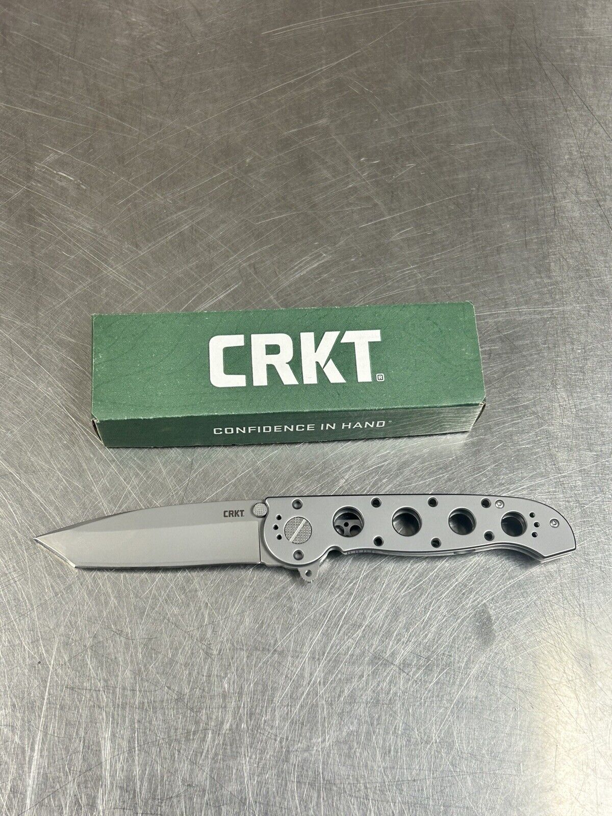 CRKT M16-04SS Carson Tanto Folding Knife NEVER CARRIED