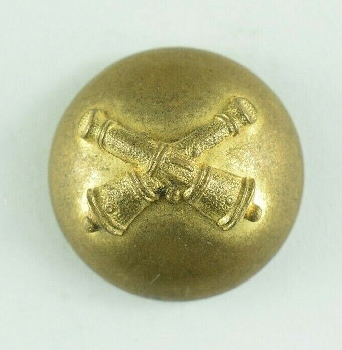 1850s-60s French Artillery Uniform Button Original 2 H6CT