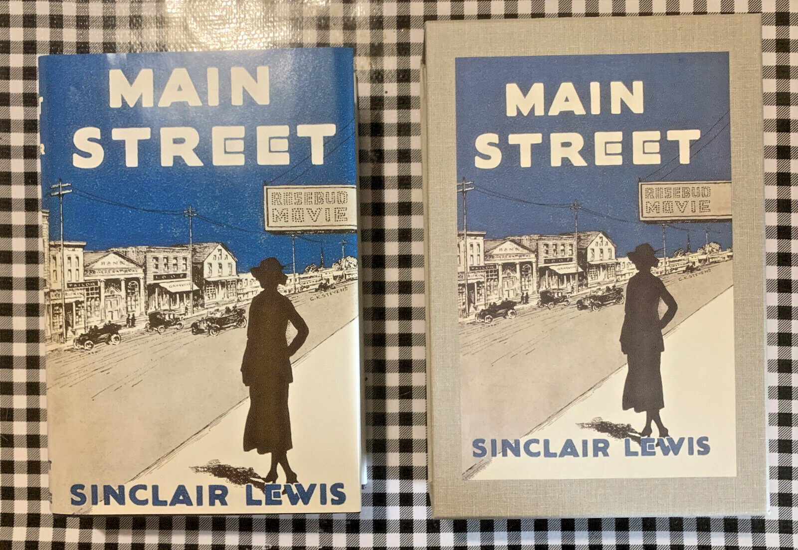 Main Street by Sinclair Lewis First Edition Library Facsimile w/ Slip Case