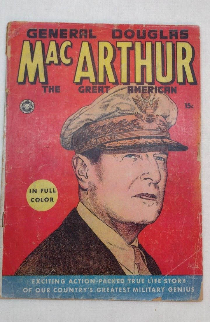 Gen. Douglas Mac Arthur Great American 1951 Comic
