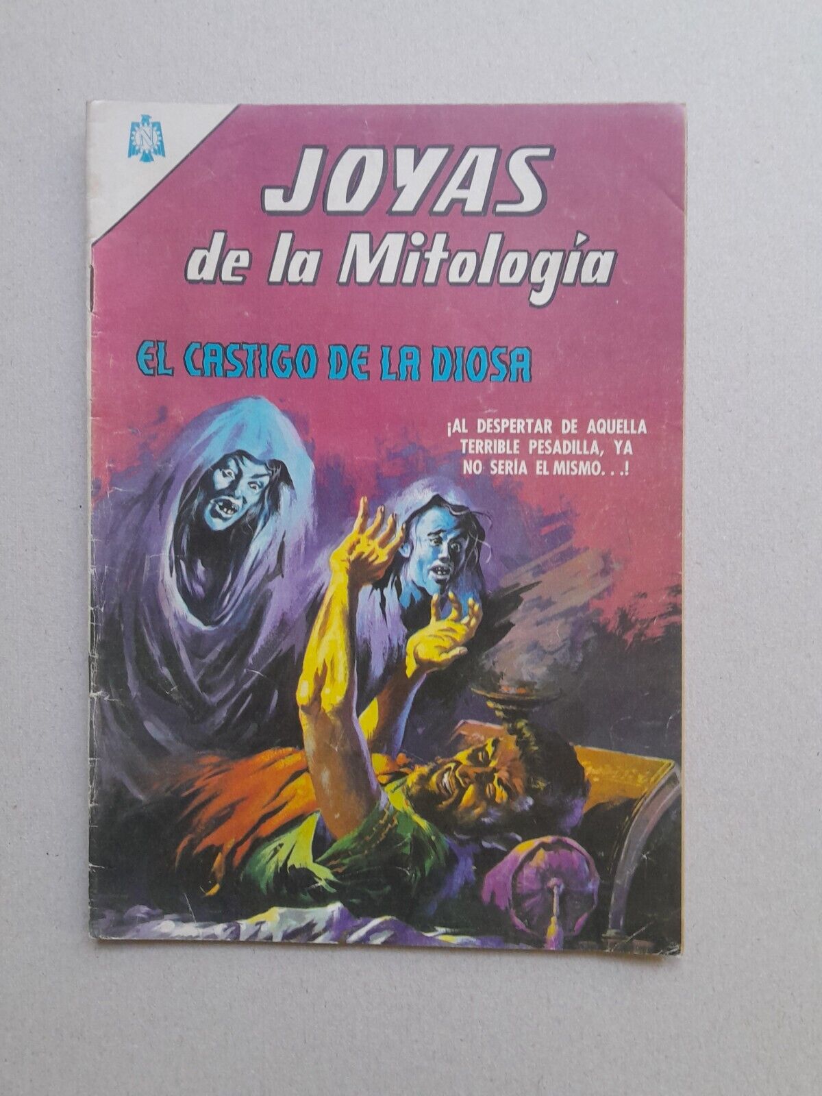 JOYAS DE LA MITOLOGIA #42 - EL CASTIGO DE LA DIOSA -COMIC IN SPANISH- NOVARO