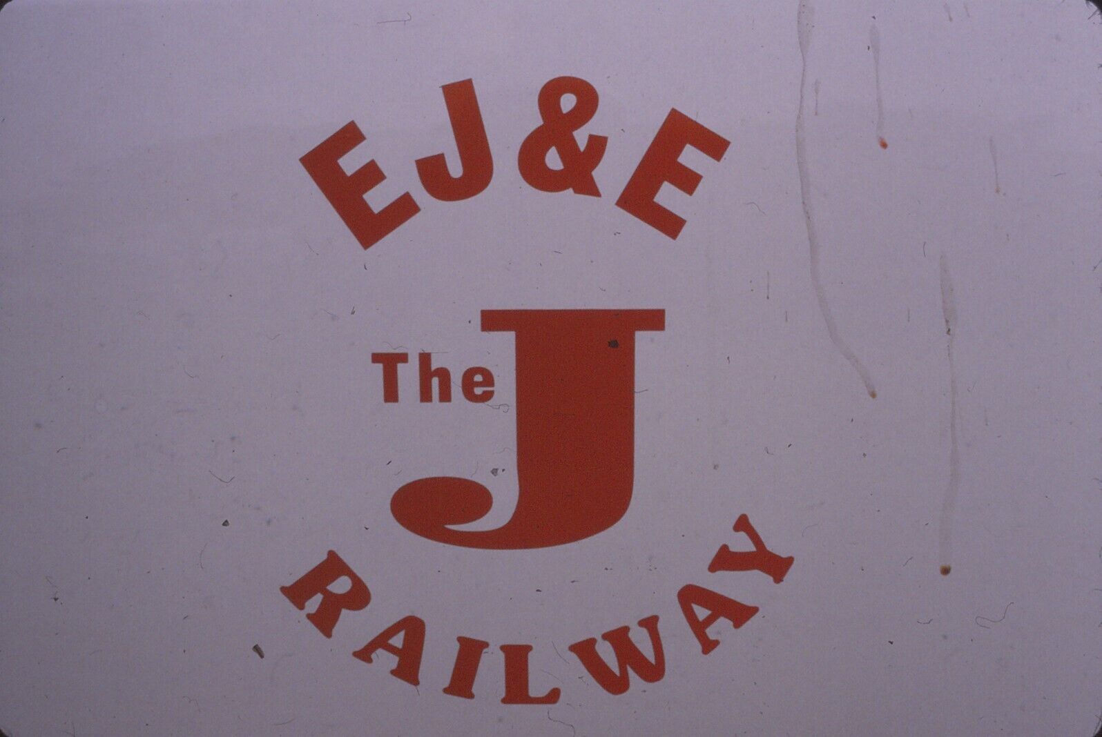 Original Fuji Railroad Slide EJ&E \