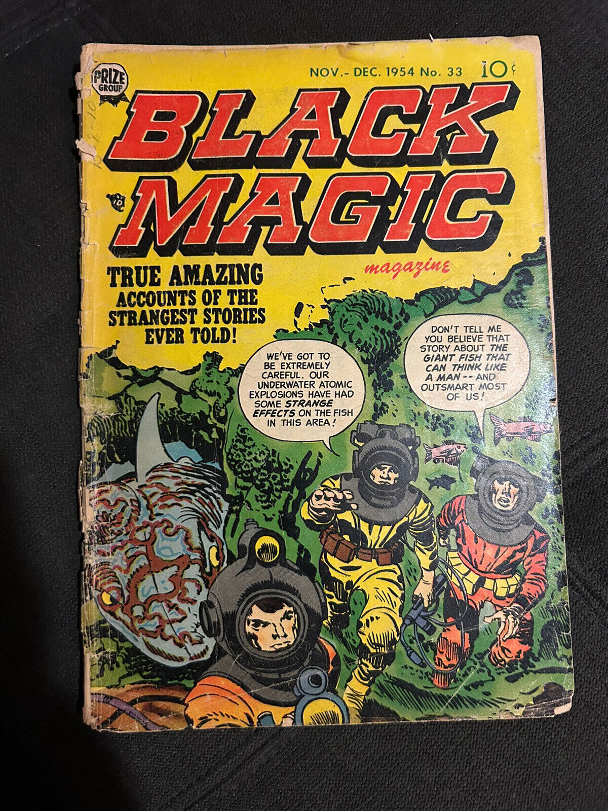 Black Magic Magazine #33 Nov-Dec 1954  