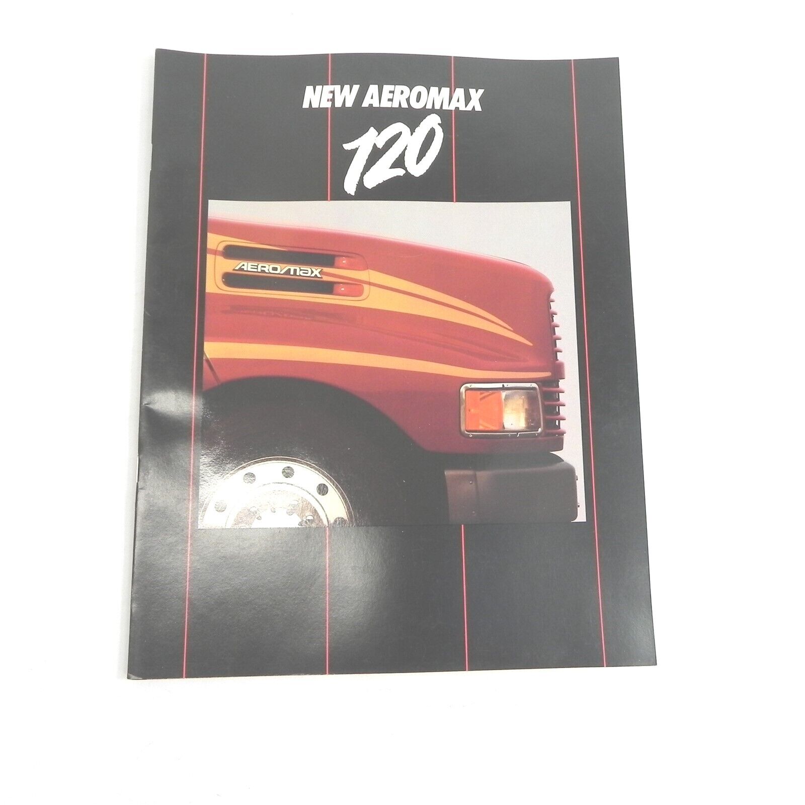 1991 FORD AEROMAX 120 DEALERSHIP SALES BROCHURE SPECIFICATIONS INFORMATION RARE