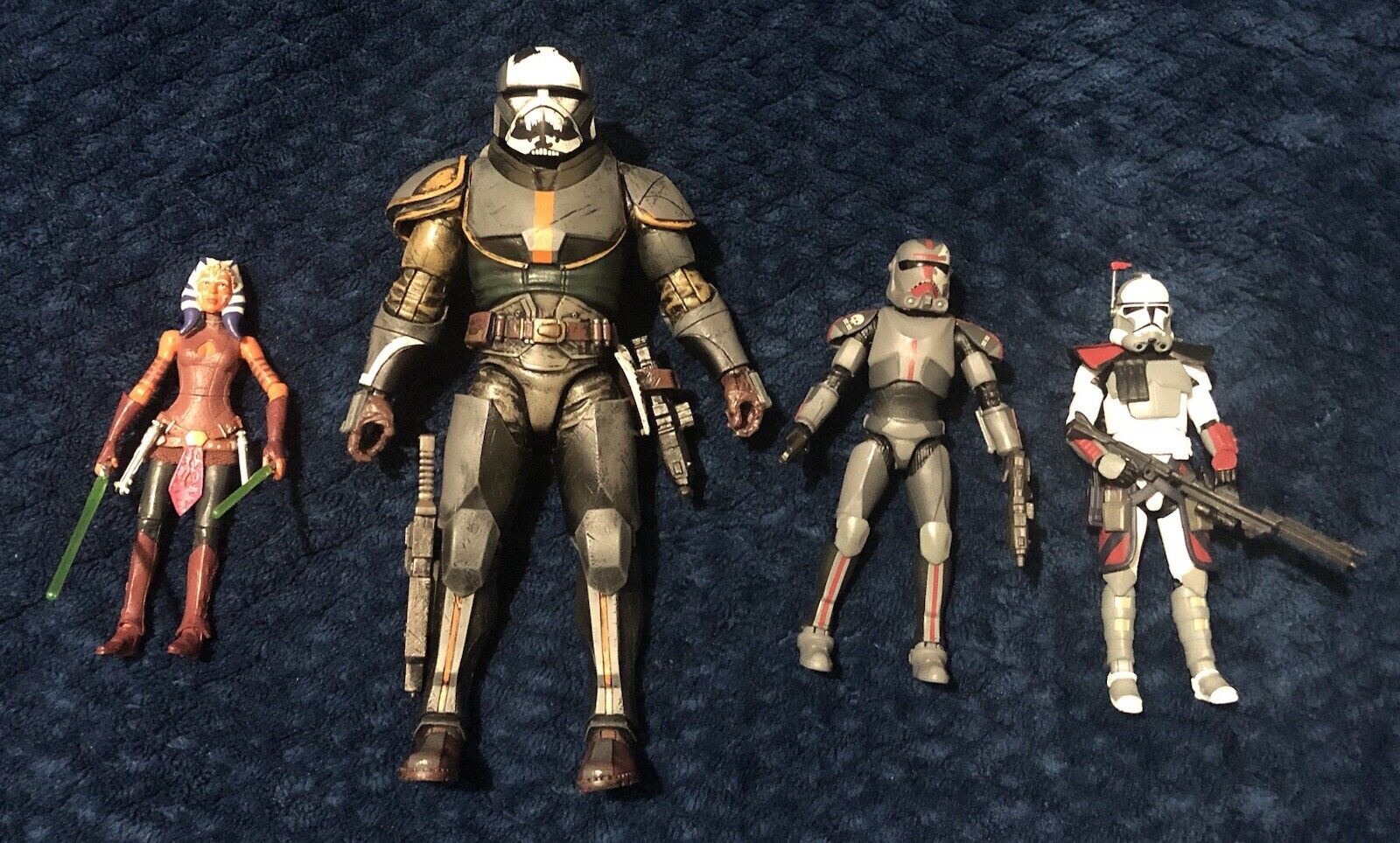Star Wars Hasbro Action Figure Lot Of 4 Figures Black Series Vintage Collection