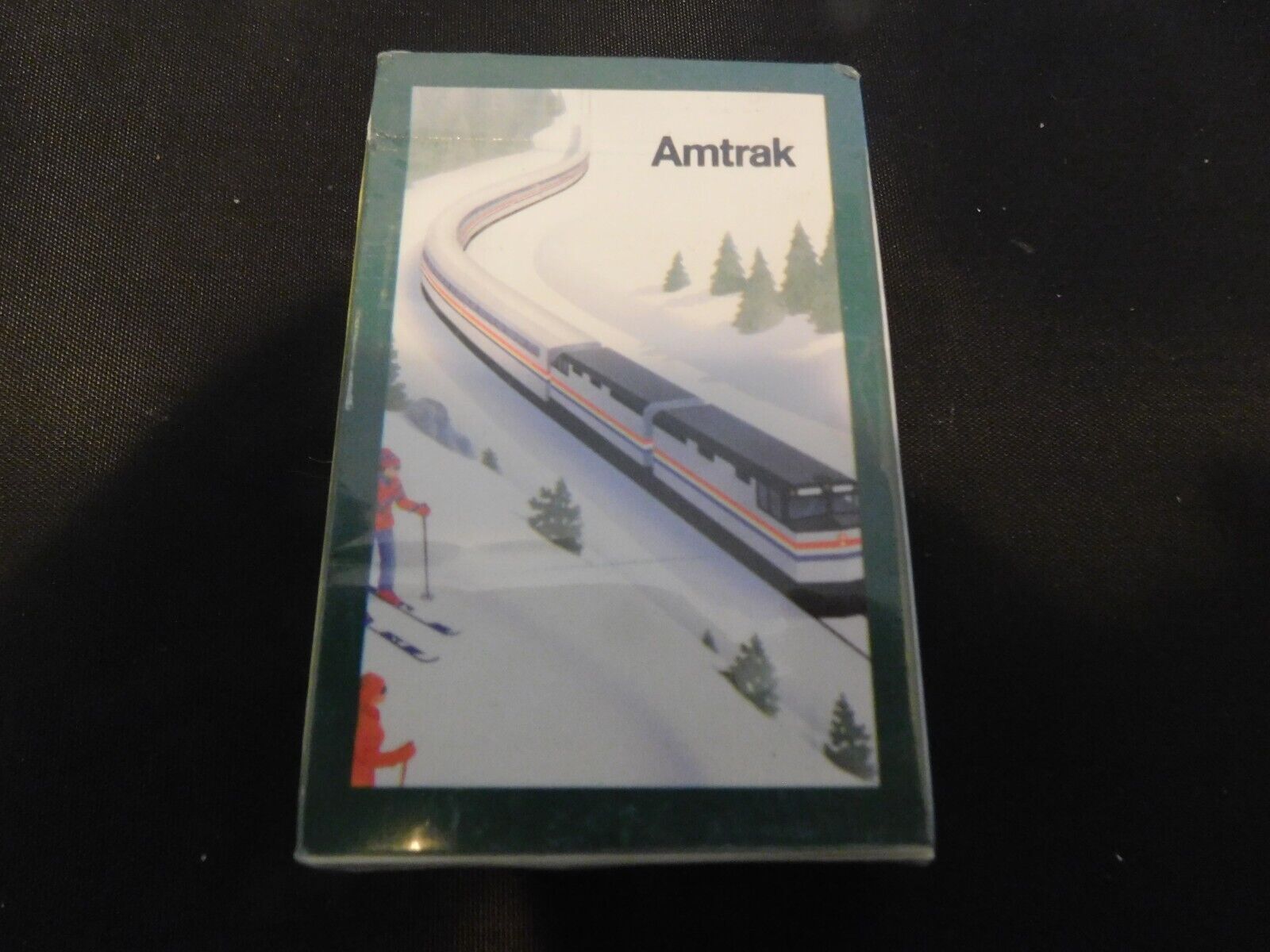 Great Deck of Vintage Souvenir AMTRAK Playing Cards - Plastic Coated Cards