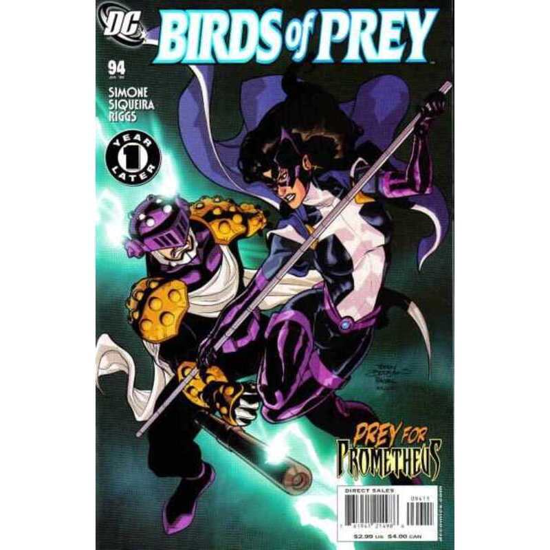 Birds of Prey #94  - 1999 series DC comics NM Full description below [v]