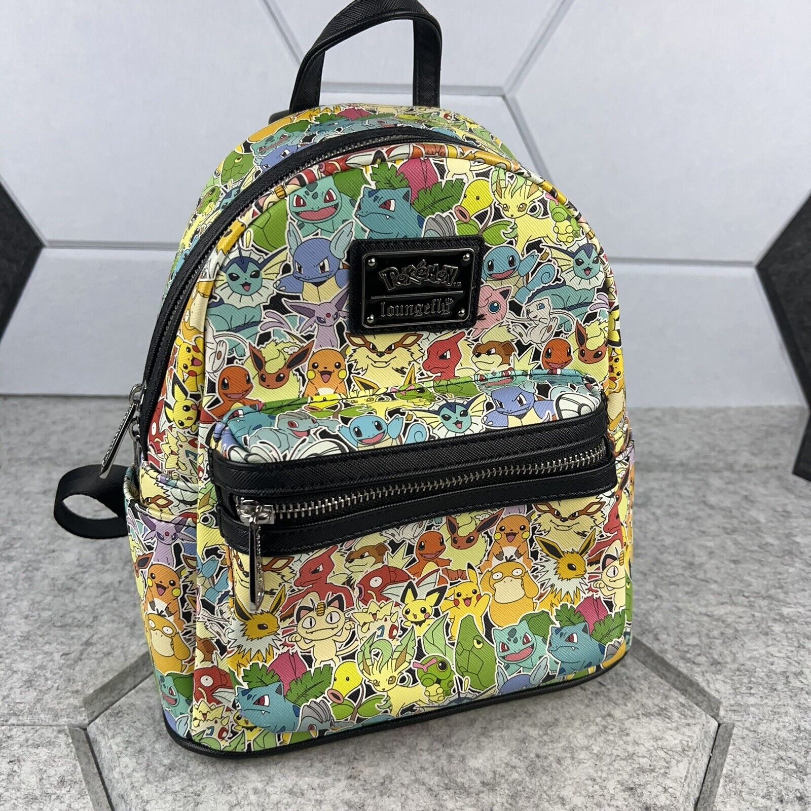Pokemon Backpack Loungefly First 151 Pikachu Eevee