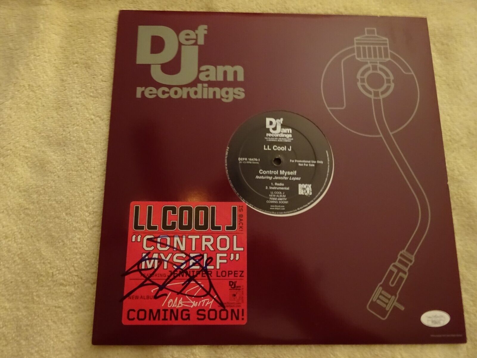 LL Cool J signed / autographed \
