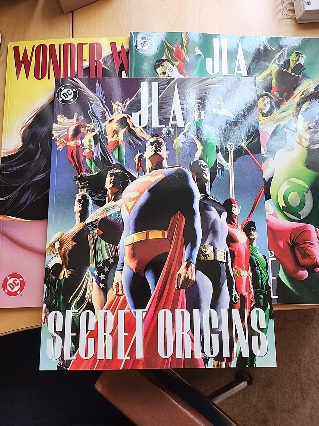 JLA Liberty & Justice and Secret Origins, and Wonder Woman Spirit of Truth