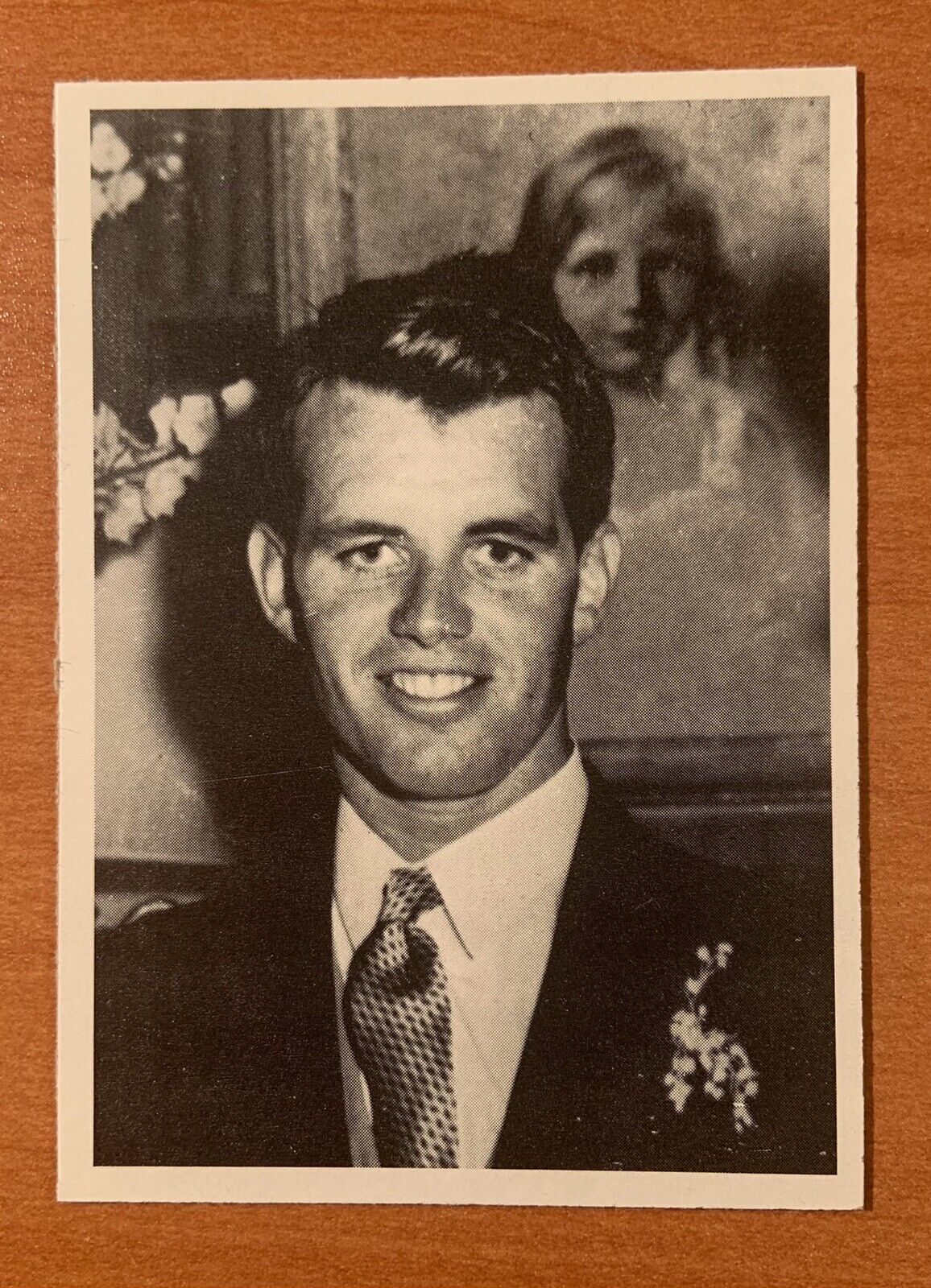 1968 Philadelphia Robert F. Kennedy #32 On His Wedding Day NM