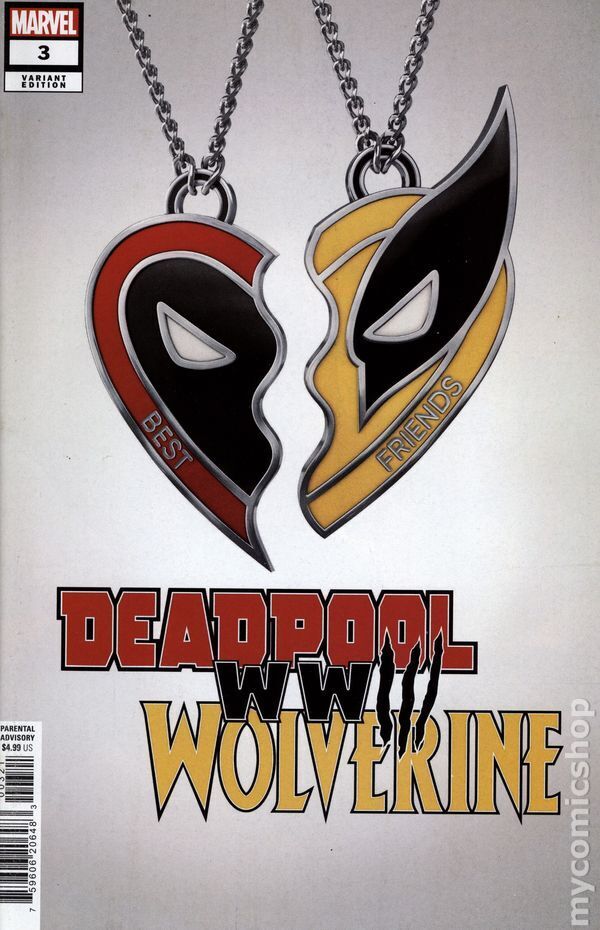 Deadpool and Wolverine WWIII #3B Stock Image
