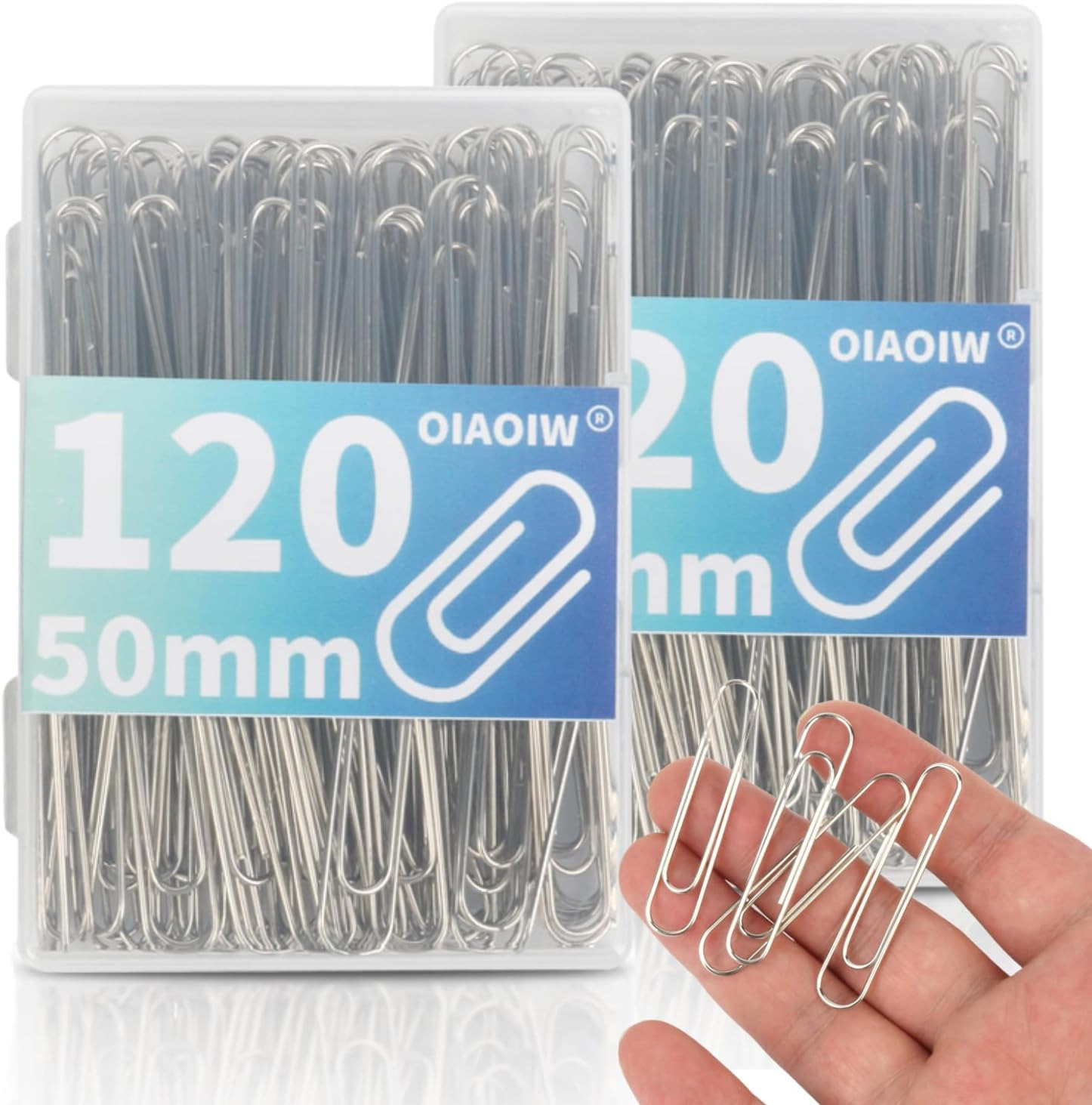 Paper Clip Large 240Pcs 2 Inch Large Silver Paper Clips Big Paperclip 2 Boxes of