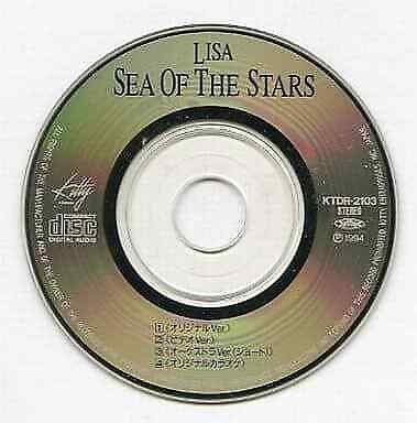 Anime Single Cd Lisa/Sea Of ​​The Stars Ova Legend The Galactic Heroes Condition