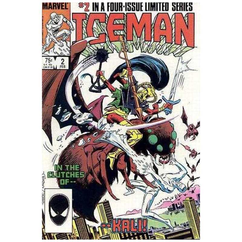Iceman (1984 series) #2 in Very Fine condition. Marvel comics [b*