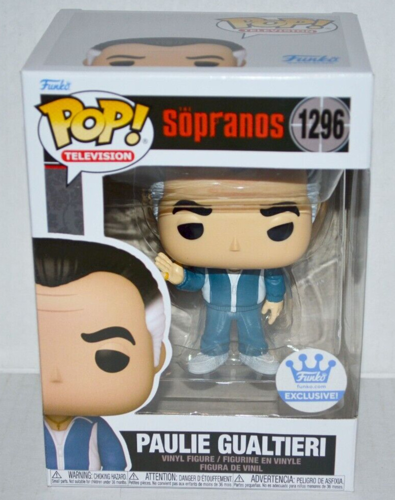 Funko POP The Sopranos Paulie Gualtieri #1296 Vinyl Figure Exclusive MINT🔥