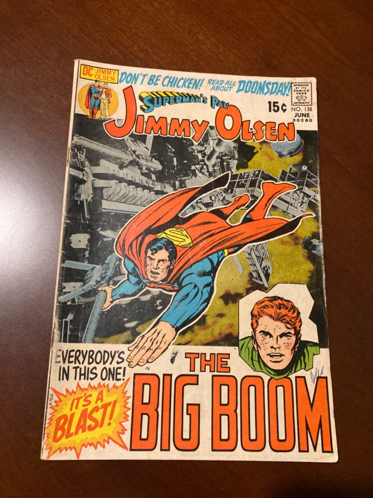 Superman\'s Pal---Jimmy Olsen (DC) #138, June 1971, $0.15, VG+ (4.5) Comic Book