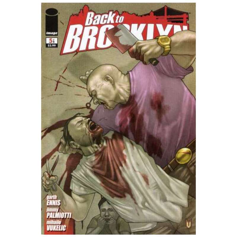 Back to Brooklyn #5 in Near Mint condition. Image comics [s|