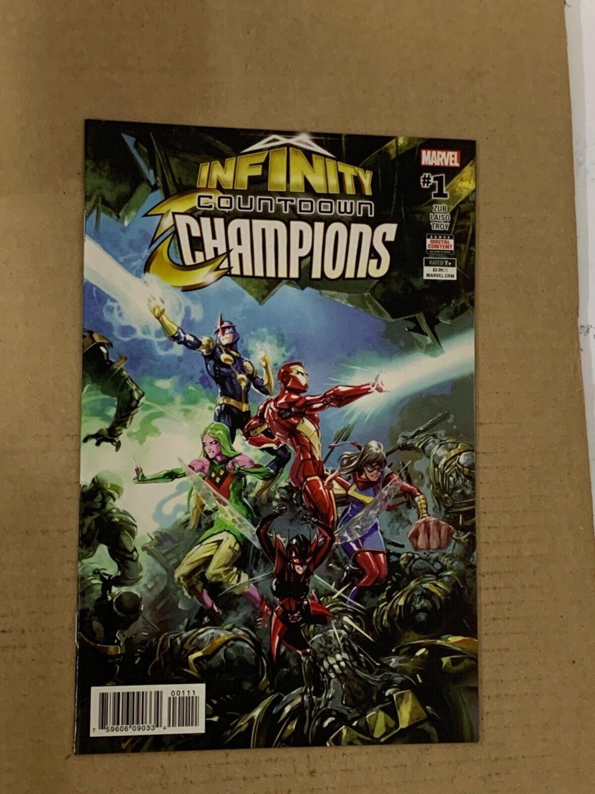 Infinity Countdown: Champions #1 (Marvel Comics. 2018)