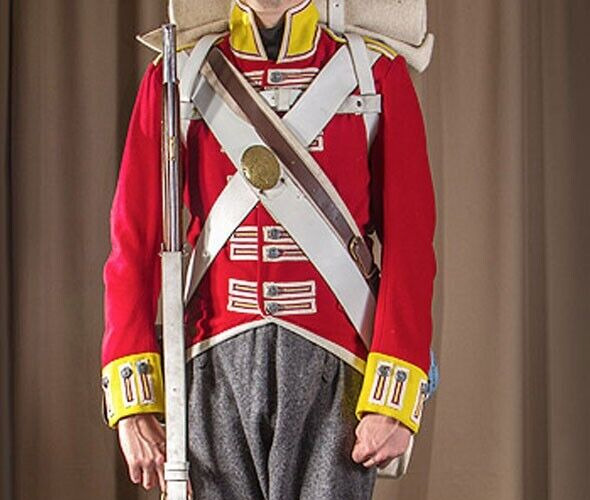 New British Red With Yellow Wool 6th Foot Guard (1812-1815) Jacket Fast Shipping