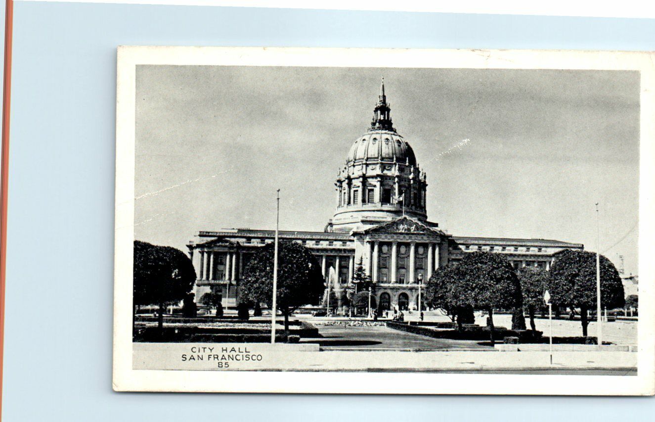 Postcard - City Hall, San Francisco, California