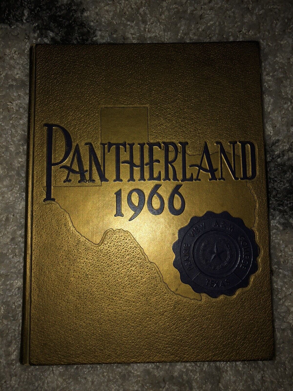 Pantherland 1966 Prairie View Texas A and M  Annual Yearbook Black Pride