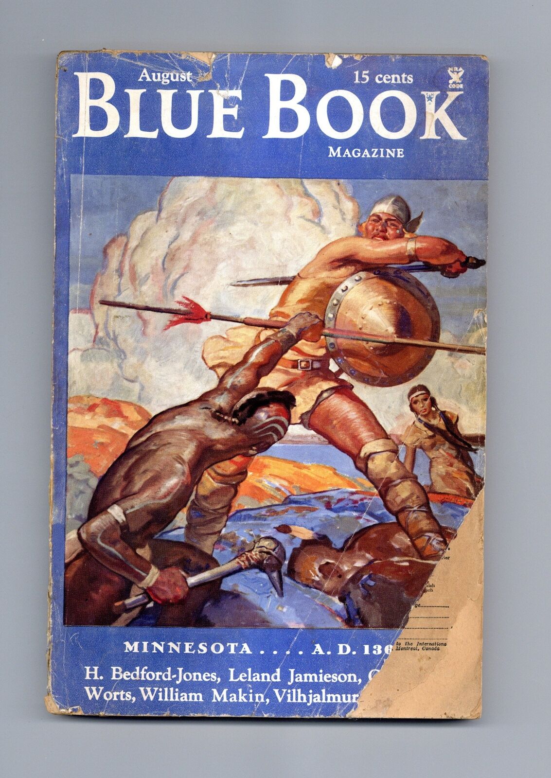 Blue Book Pulp / Magazine Aug 1935 Vol. 61 #4 GD- 1.8
