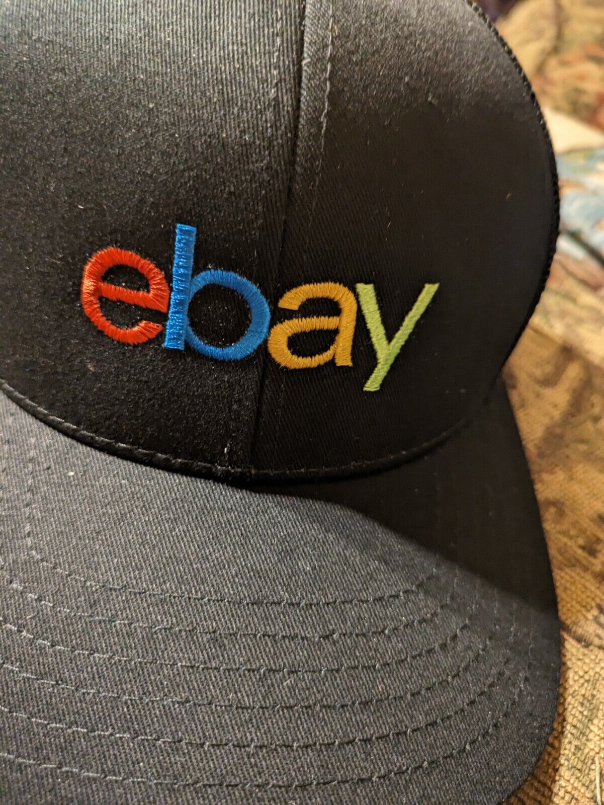 EBAY 2023 OPEN SWAG 2023 - HAT AND ZIPPERED FANNY PACK POUCH WITH EBAY COLORS