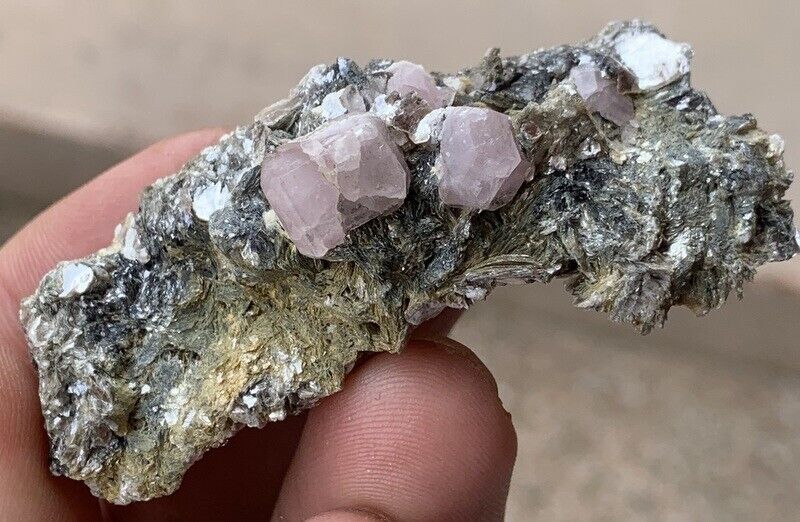 215 Carats Beautiful Pink Apatite Crystal Specimen from Nager Pakistan