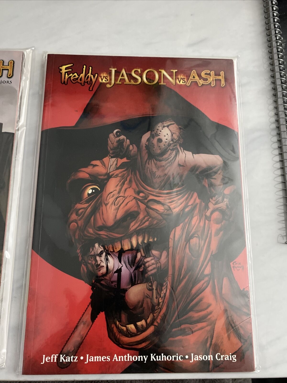 Freddy vs Jason vs Ash. All Comics In One Paperback Novel. Rare