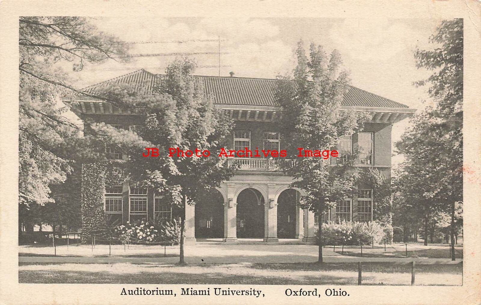OH, Oxford, Ohio, Miami University, Auditorium, Kraemer Art Pub