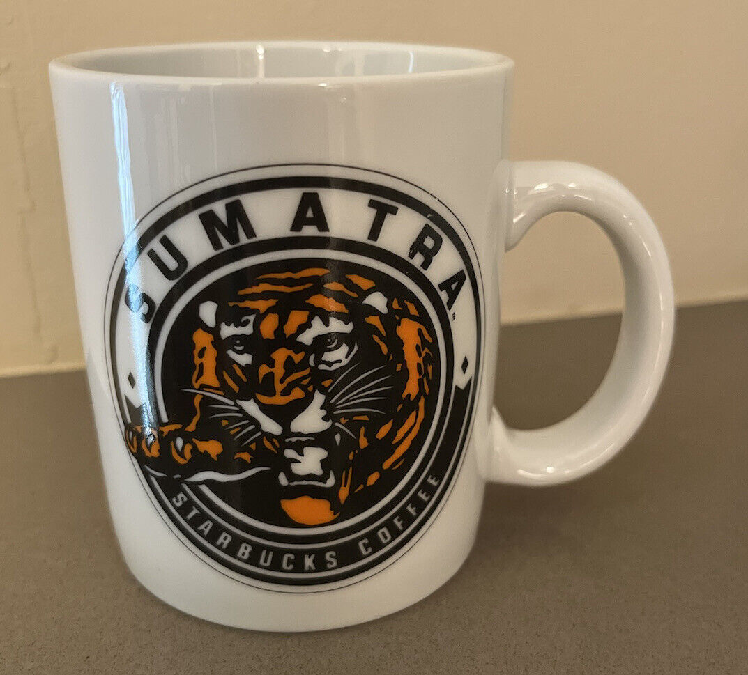 Vintage 1994 Starbucks Sumatra Bengal Tiger Coffee Mug