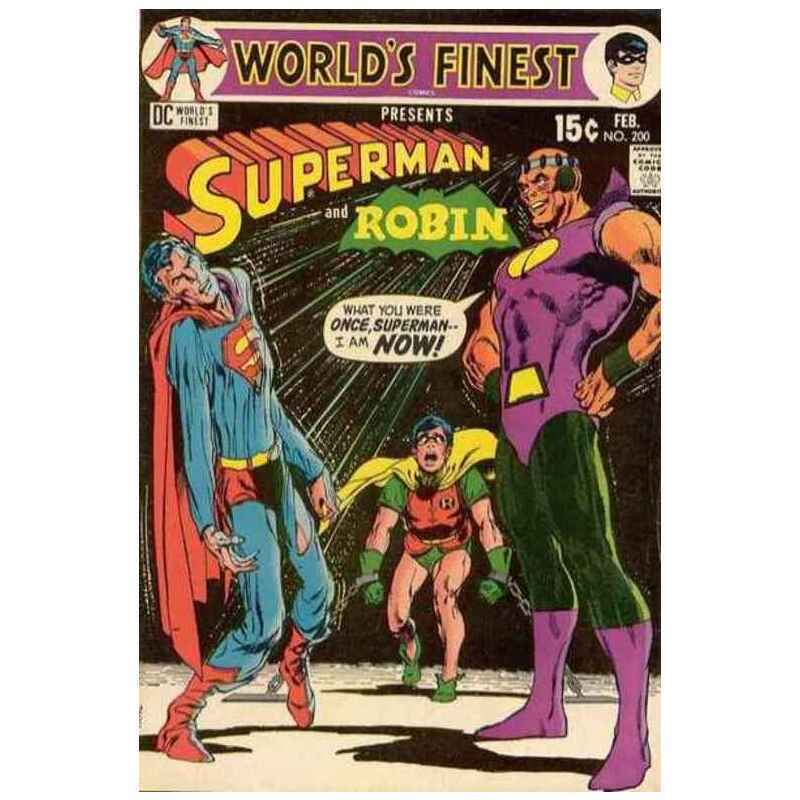 World\'s Finest Comics #200 in Very Fine condition. DC comics [k\